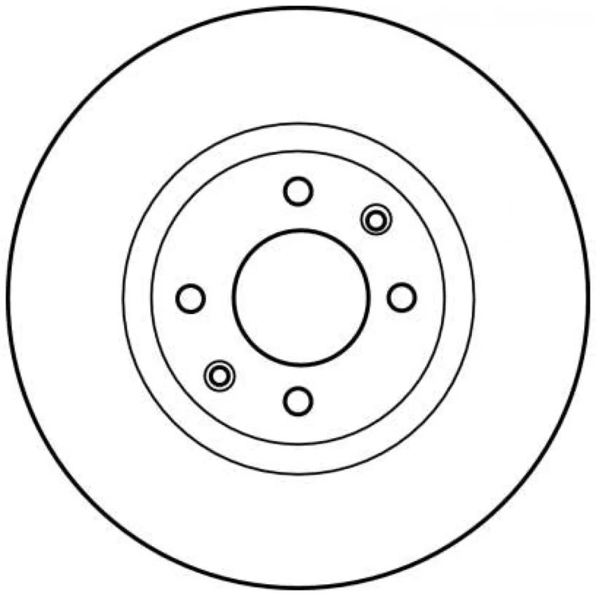 Brake Disc TRW DF4183