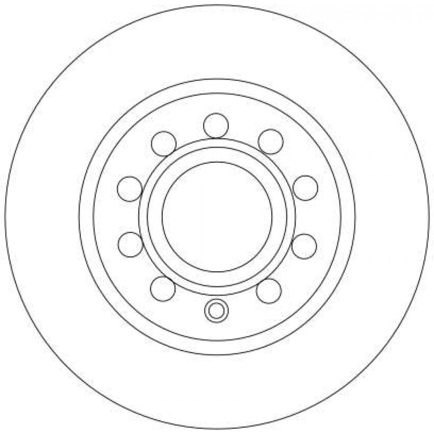 Brake Disc TRW DF4276
