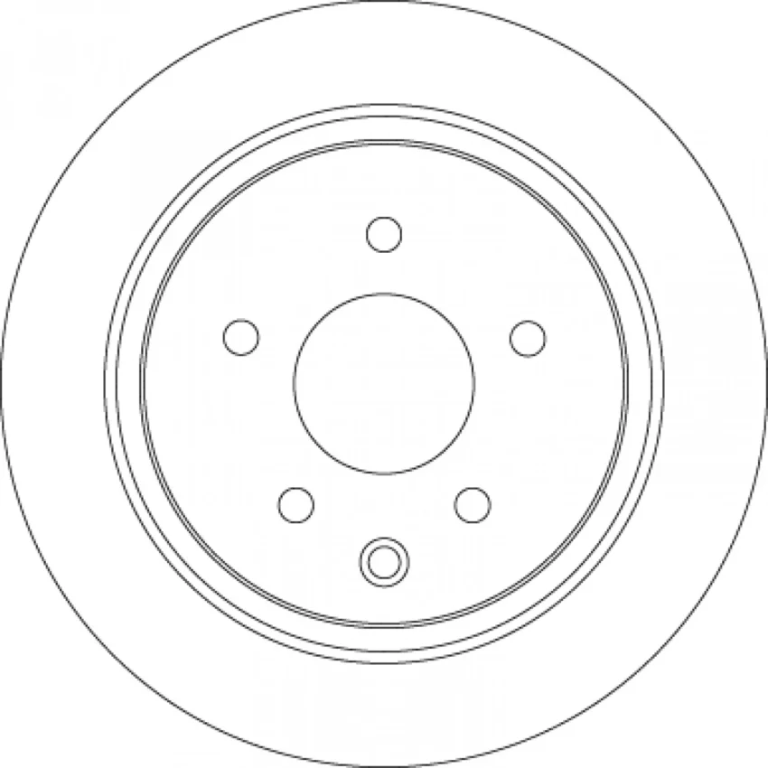 Brake Disc TRW DF7369