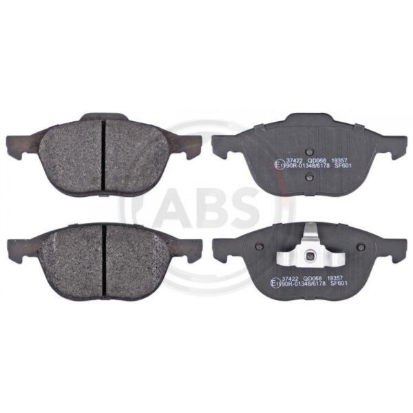 Brake Pad Set, disc brake A.B.S. 37422