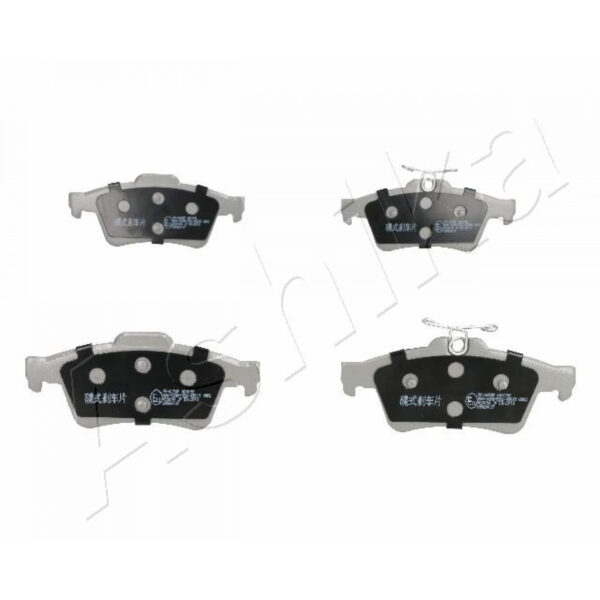 Brake Pad Set, disc brake ASHIKA 51-00-005