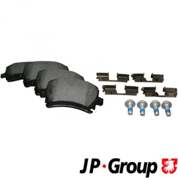 Brake Pad Set, disc brake JP GROUP 1163705410