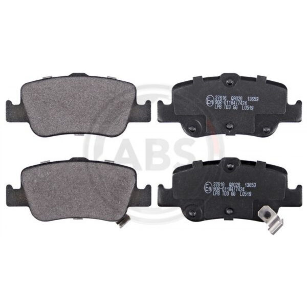 Brake Pad Set, disc brake A.B.S. 37616