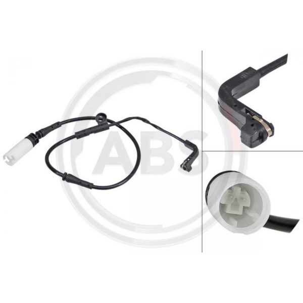 Warning Contact, brake pad wear A.B.S. 39602