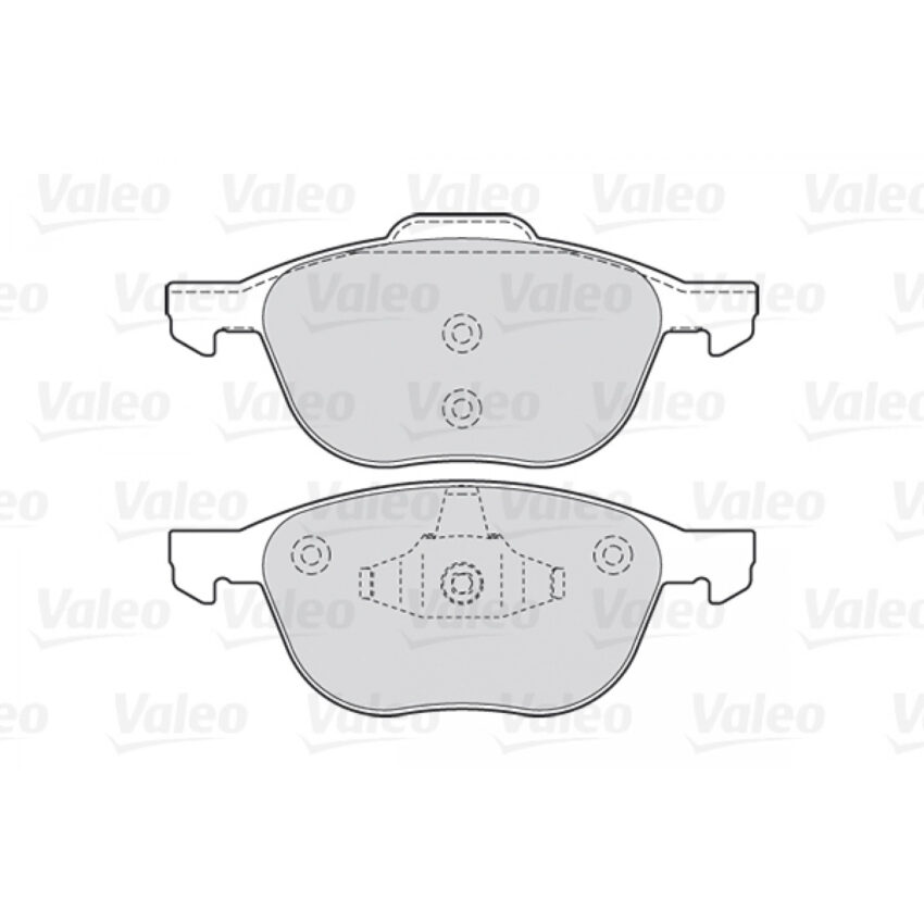 BrBrake Pad Set, disc brake VALEO 301649