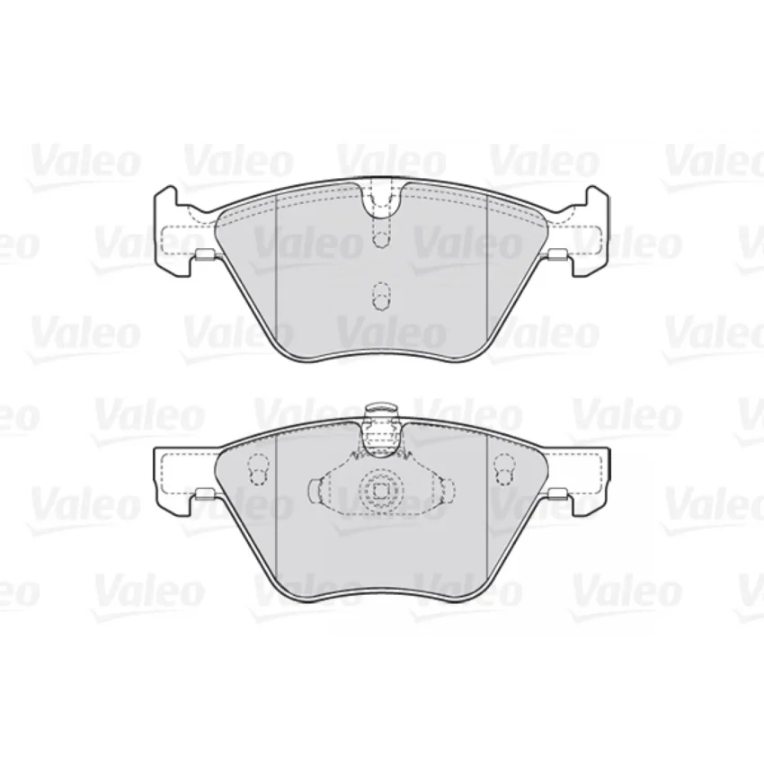 Brake Pad Set, disc brake VALEO 301640