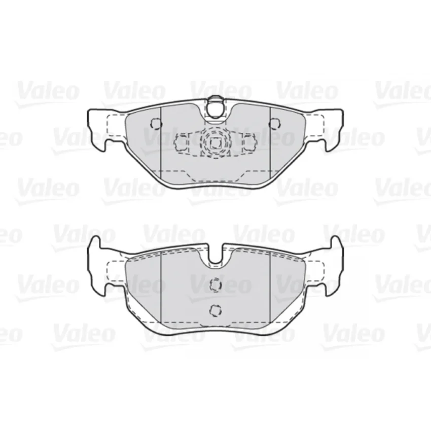 Brake Pad Set, disc brake VALEO 301703