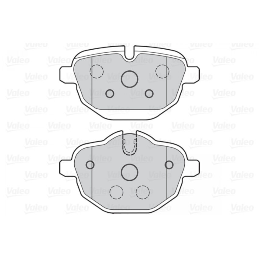 Brake Pad Set, disc brake VALEO 302159