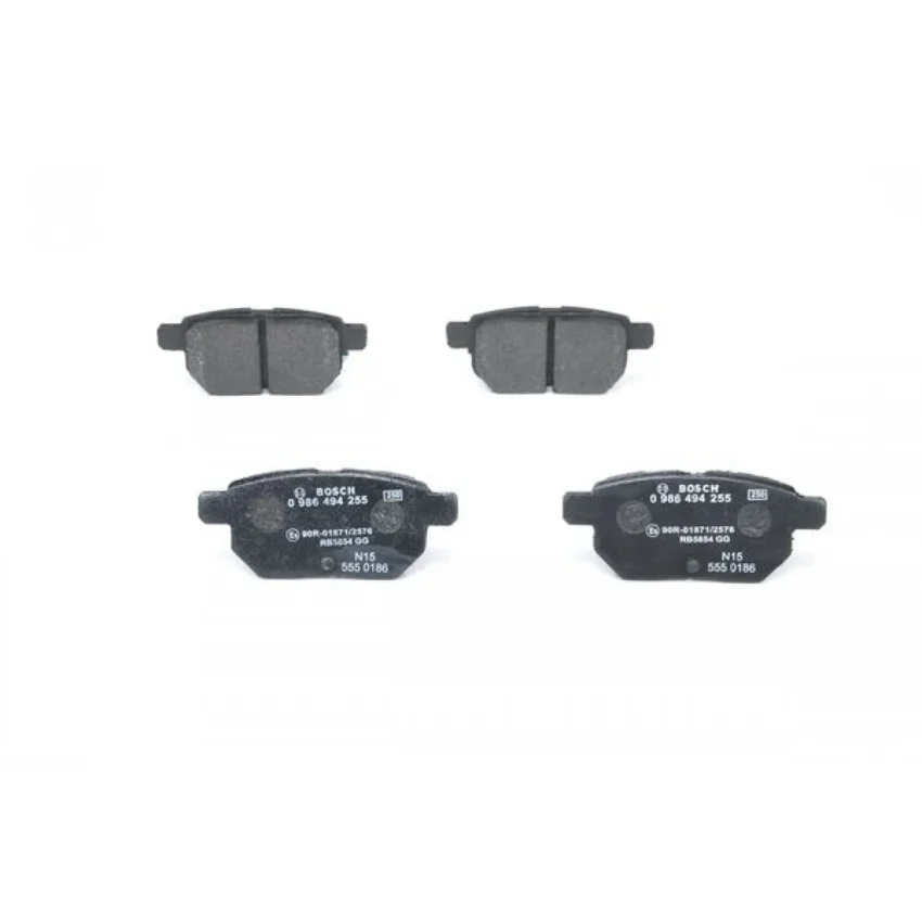 Brake Pad Set, disc brake BOSCH 0 986 494 255