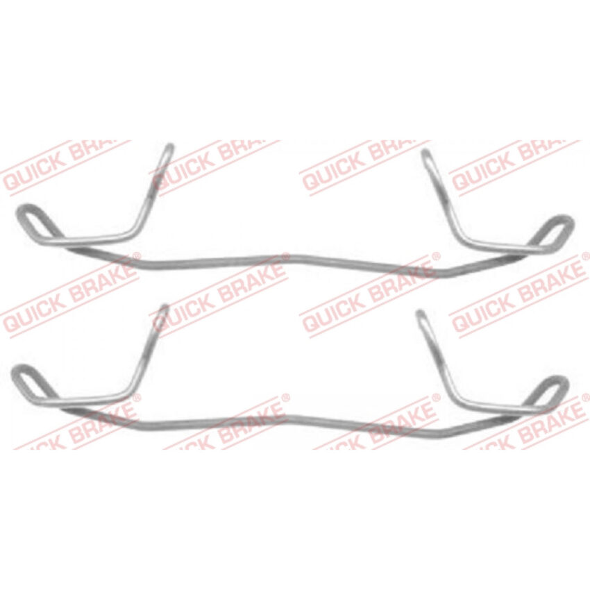 Accessory Kit, disc brake pad QUICK BRAKE 109-1123