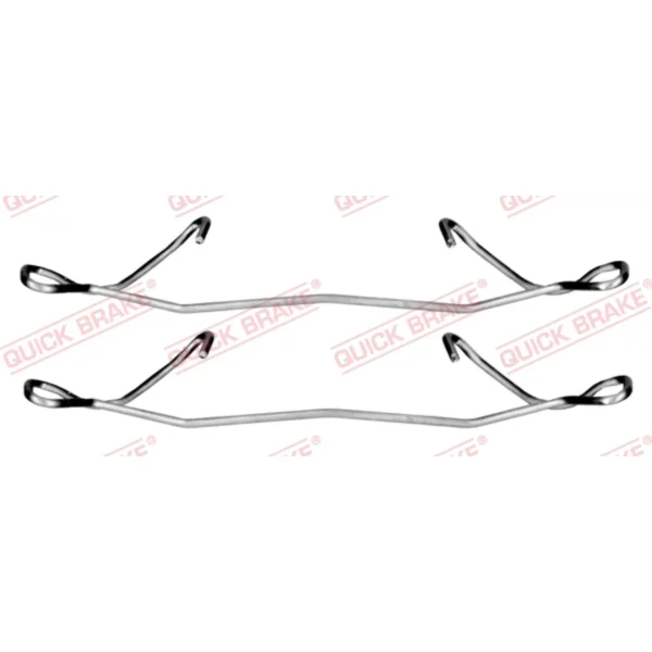 Accessory Kit, disc brake pad QUICK BRAKE 109-1180