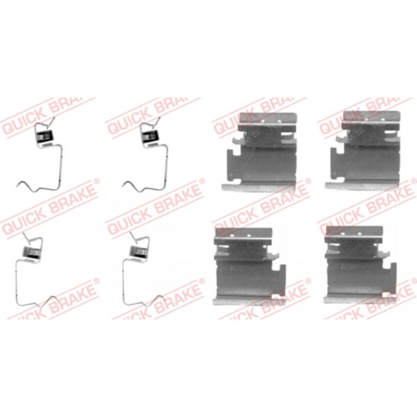 Accessory Kit, disc brake pad QUICK BRAKE 109-1218