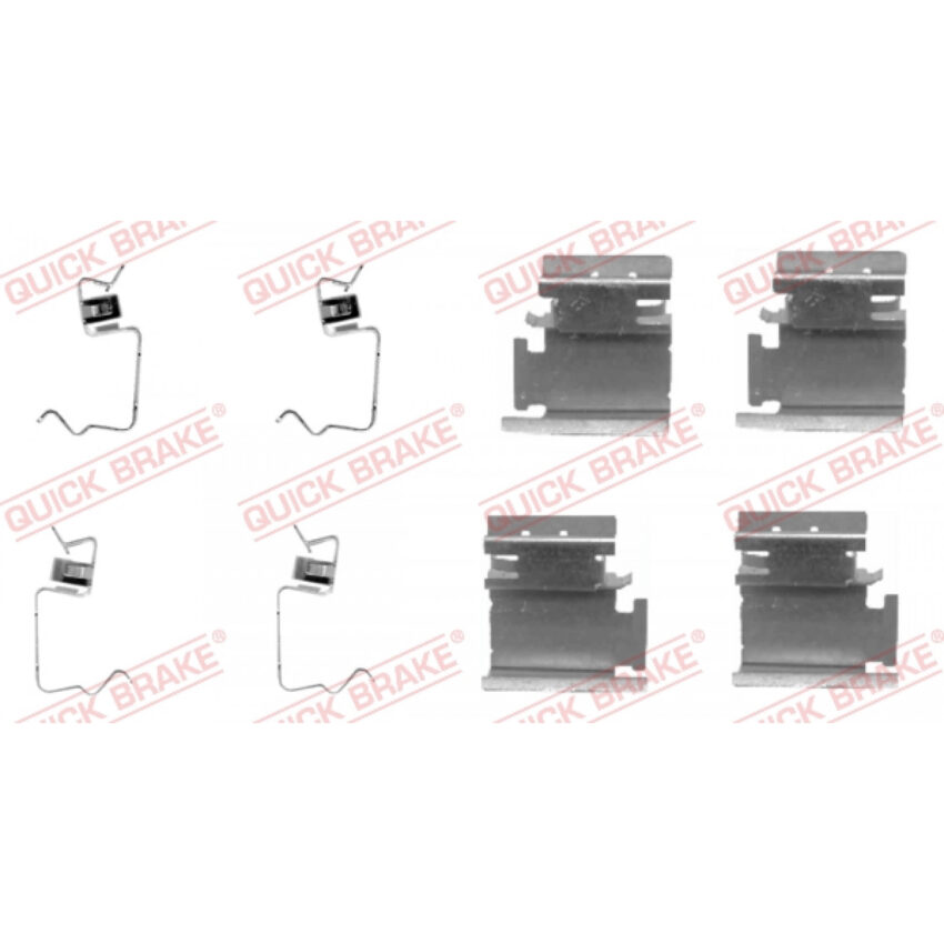 Accessory Kit, disc brake pad QUICK BRAKE 109-1218
