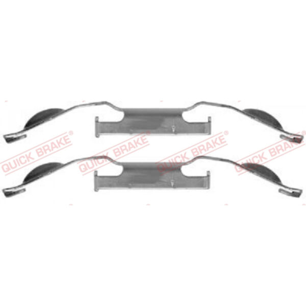 Accessory Kit, disc brake pad QUICK BRAKE 109-1221