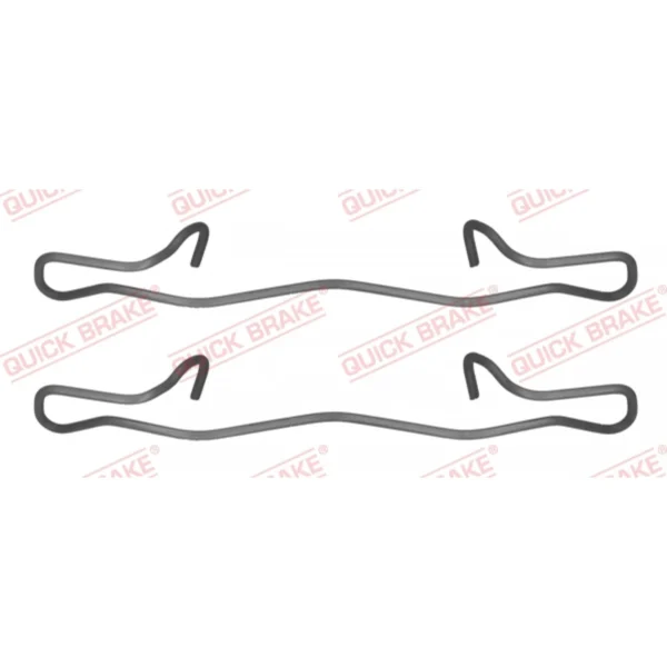 Accessory Kit, disc brake pad QUICK BRAKE 109-1755