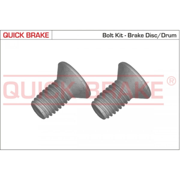 Bolt, brake disc QUICK BRAKE 11670K