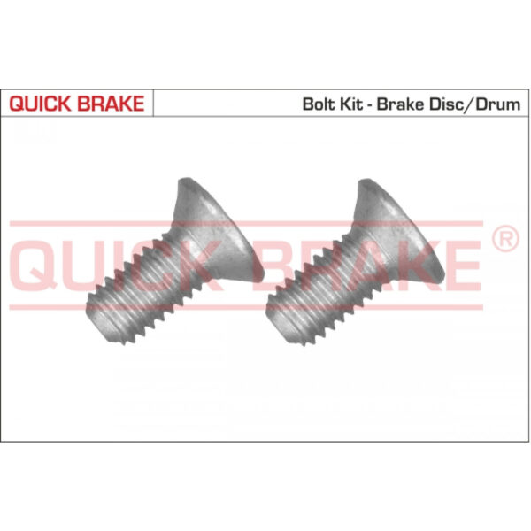 Bolt, brake disc QUICK BRAKE 11671K