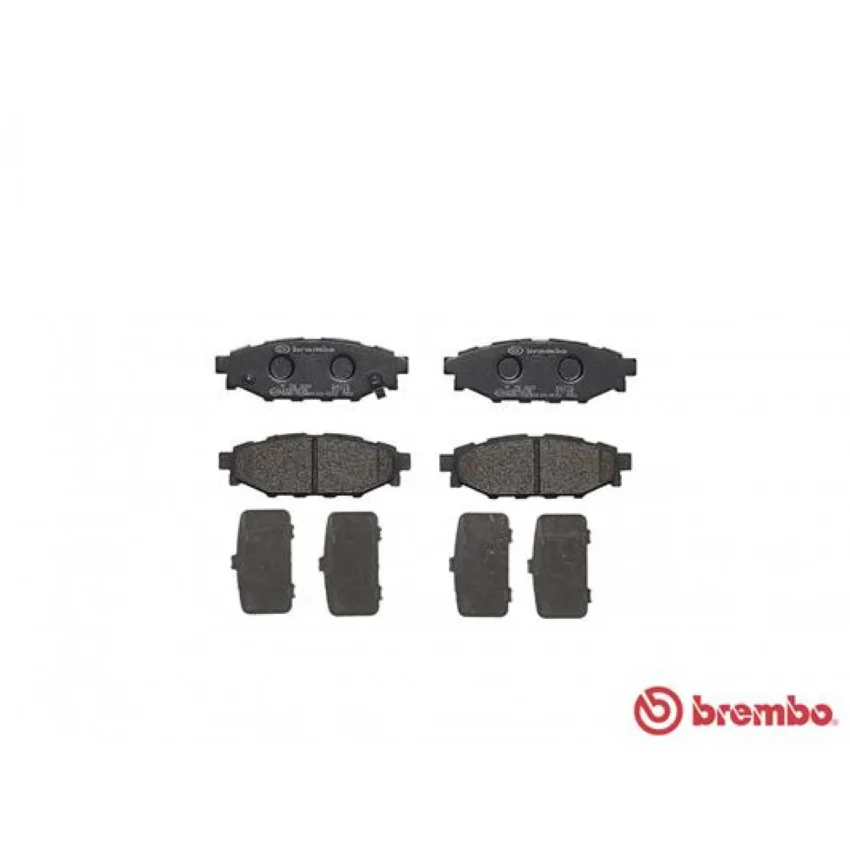 Brake Pad Set, disc brake BREMBO P 78 020