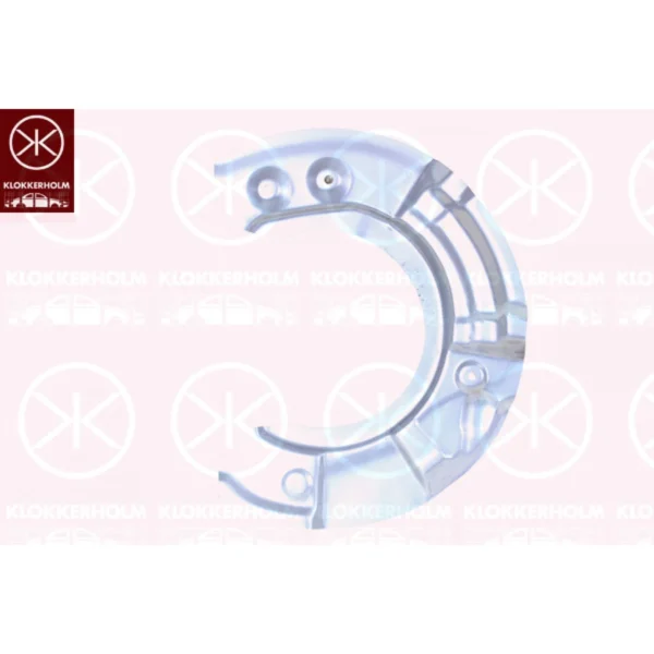 Splash Panel, brake disc KLOKKERHOLM 0067377