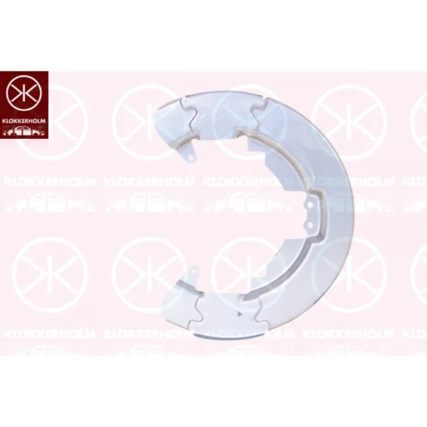 Splash Panel, brake disc KLOKKERHOLM 2533379