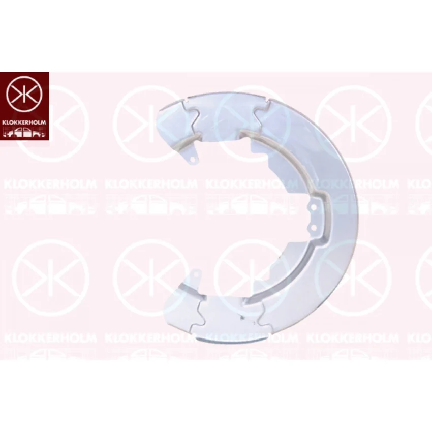 Splash Panel, brake disc KLOKKERHOLM 2533379
