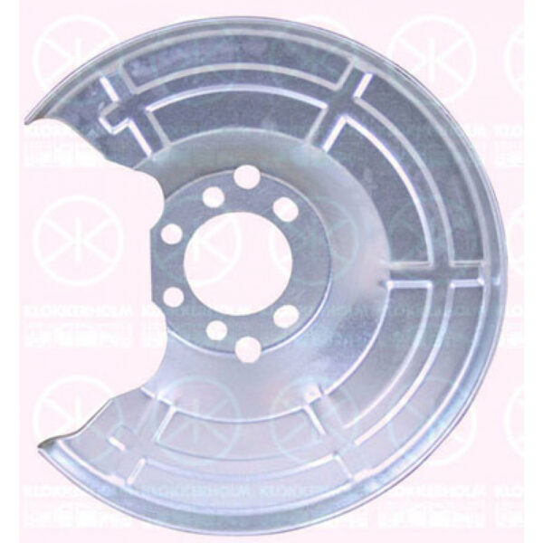 Splash Panel, brake disc KLOKKERHOLM 5062879