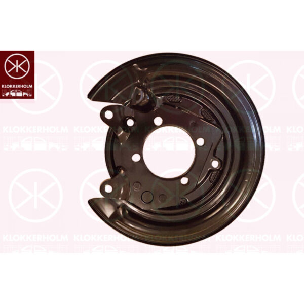Splash Panel, brake disc KLOKKERHOLM 8116878