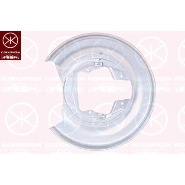 Splash Panel, brake disc KLOKKERHOLM 9021870