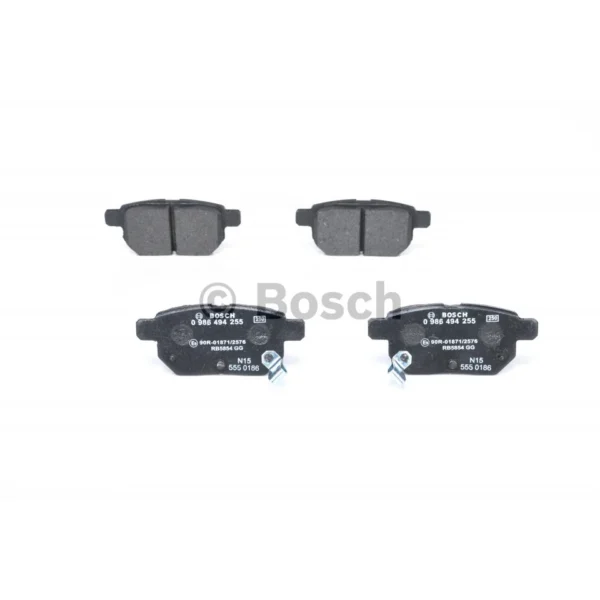 Brake Pad Set, disc brake BOSCH 0 986 494 255