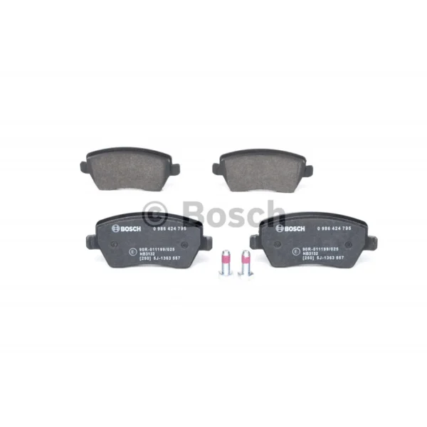 Brake Pad Set, disc brake BOSCH 0 986 424 795