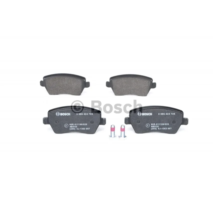 Brake Pad Set, disc brake BOSCH 0 986 424 795