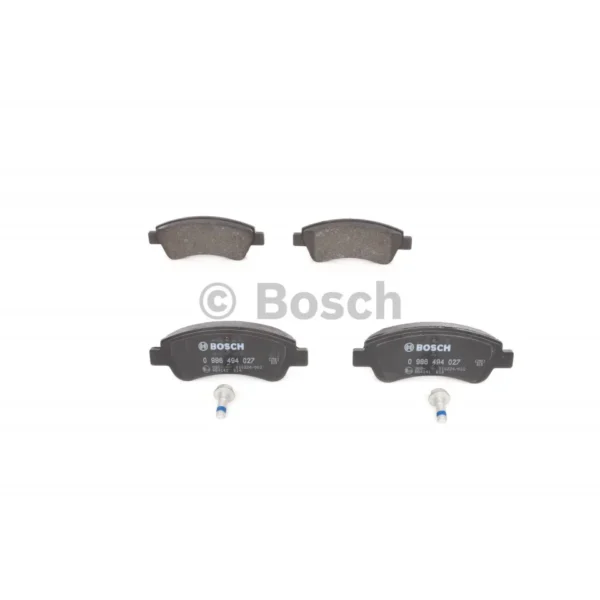 Brake Pad Set, disc brake BOSCH 0 986 494 027