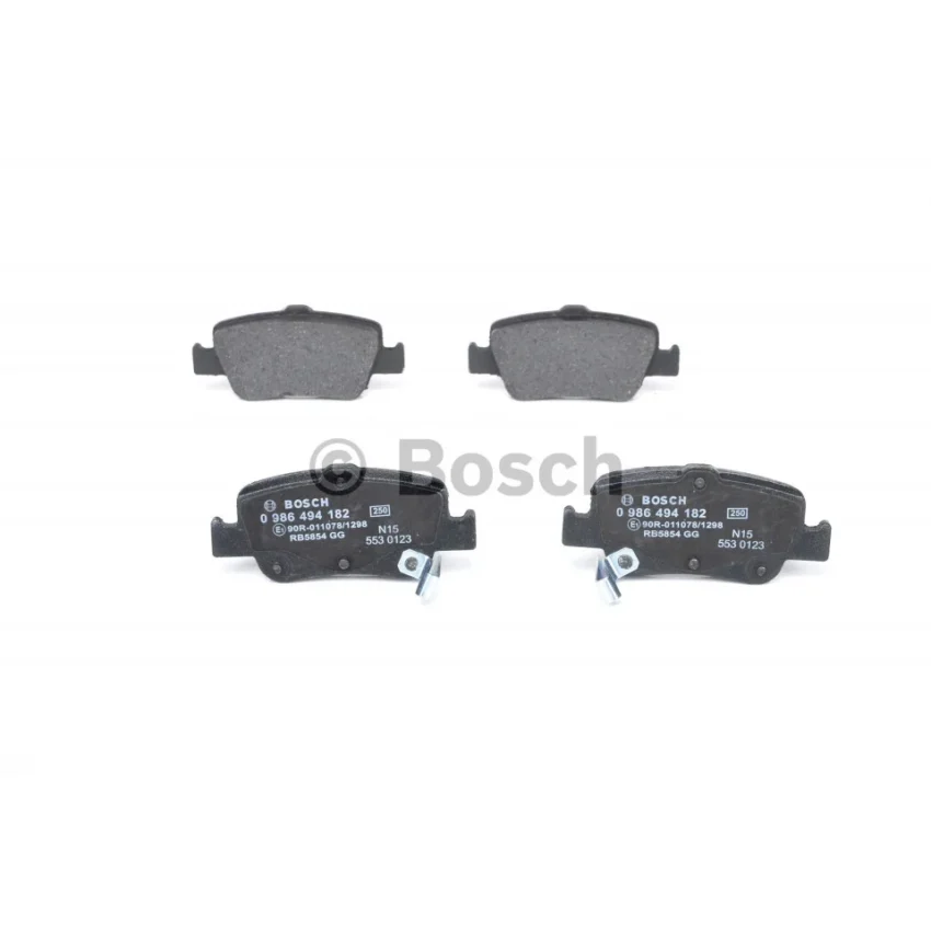 Brake Pad Set, disc brake BOSCH 0 986 494 182