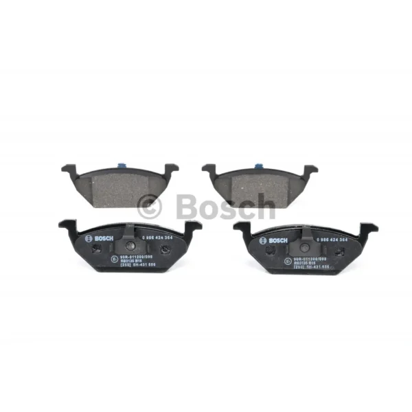 Brake Pad Set, disc brake BOSCH 0 986 424 364