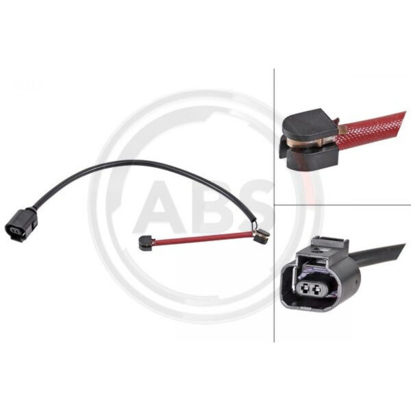 Warning Contact, brake pad wear A.B.S. 39614