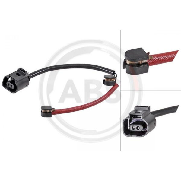 Warning Contact, brake pad wear A.B.S. 39615