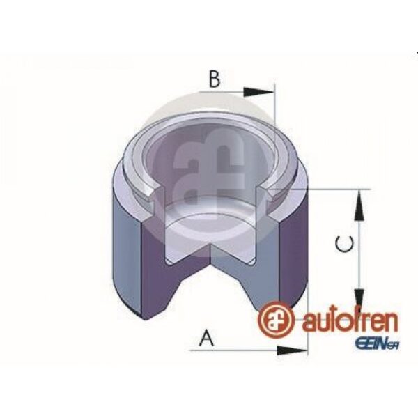 Piston, brake caliper AUTOFREN SEINSA D02522