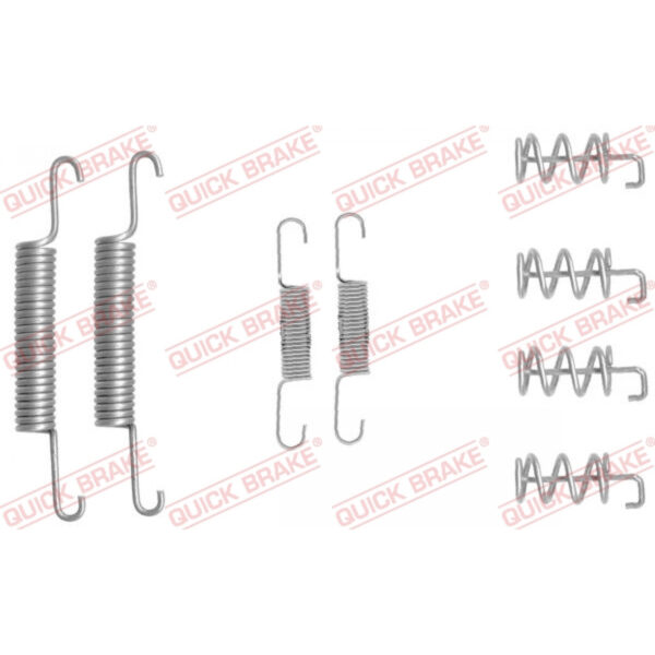 Accessory Kit, parking brake shoes QUICK BRAKE 105-0831