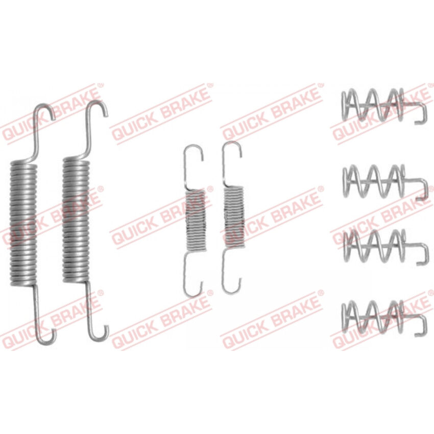 Accessory Kit, parking brake shoes QUICK BRAKE 105-0831