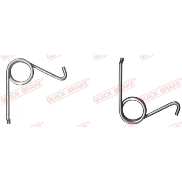 Repair Kit, parking brake handle (brake caliper) QUICK BRAKE 113-0522