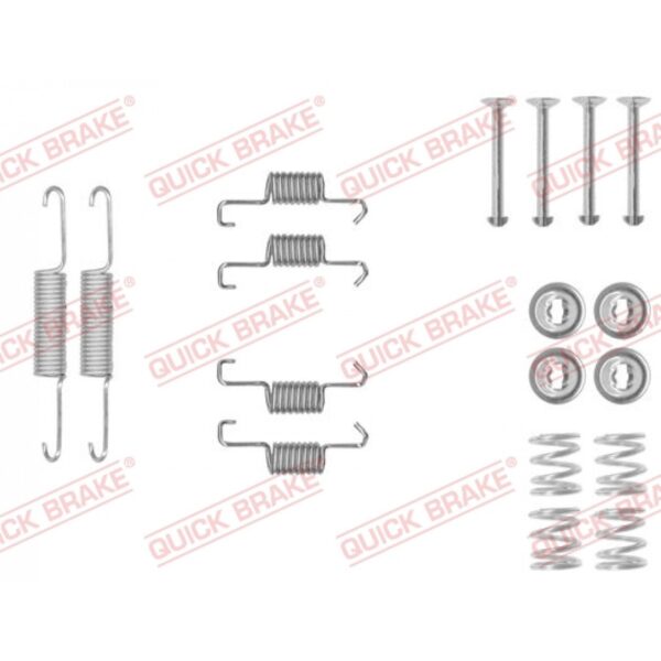Accessory Kit, parking brake shoes QUICK BRAKE 105-0011