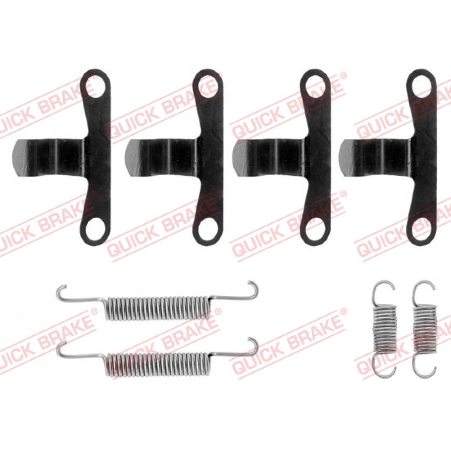 Accessory Kit, parking brake shoes QUICK BRAKE 105-0594