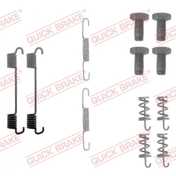 Accessory Kit, parking brake shoes QUICK BRAKE 105-0622