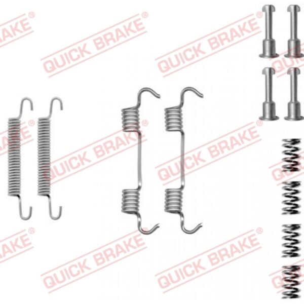 Accessory Kit, parking brake shoes QUICK BRAKE 105-0801