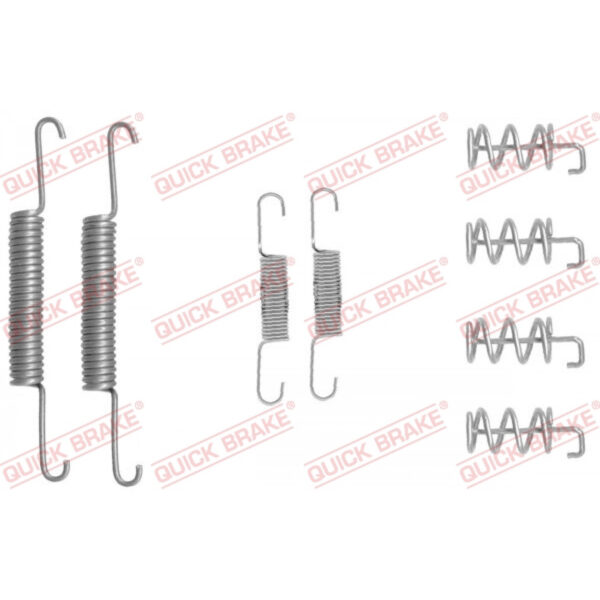 Accessory Kit, parking brake shoes QUICK BRAKE 105-0832