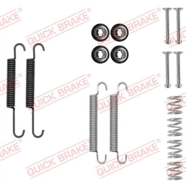 Accessory Kit, parking brake shoes QUICK BRAKE 105-0893